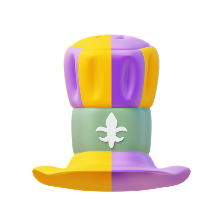 Sombrero de copa  3D Icon