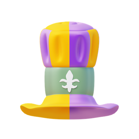 Sombrero de copa  3D Icon