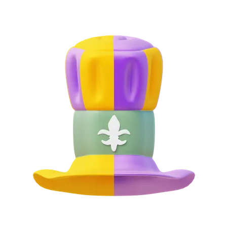 Sombrero de copa  3D Icon