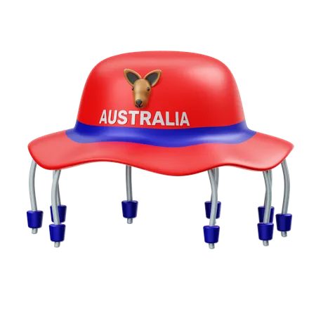 Sombrero de corcho  3D Illustration