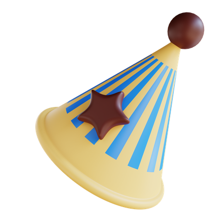 Sombrero de cumpleaños  3D Icon