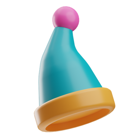 Sombrero de fiesta  3D Icon