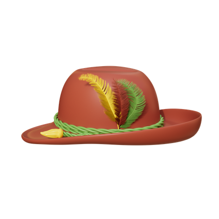 Sombrero de fiesta  3D Icon