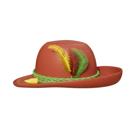 Sombrero de fiesta  3D Icon