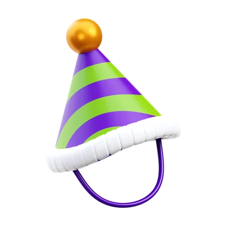 Sombrero de fiesta  3D Icon