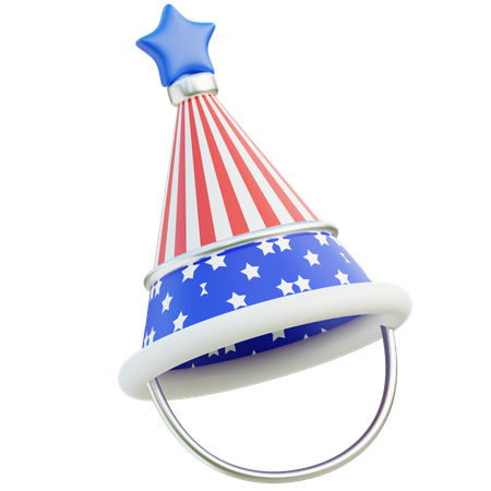 Sombrero de fiesta  3D Icon