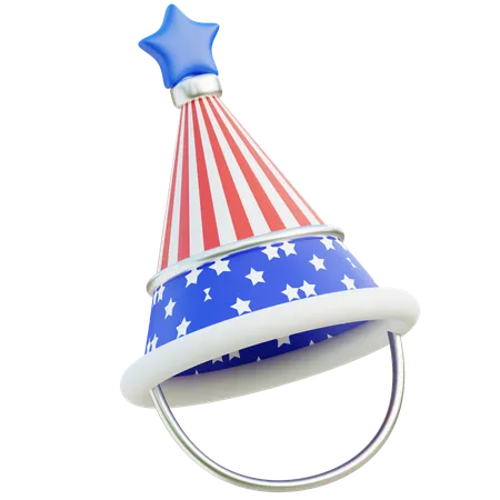 Sombrero de fiesta  3D Icon