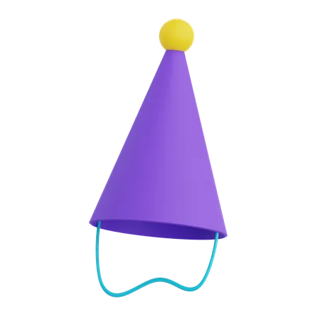 Sombrero de fiesta  3D Icon