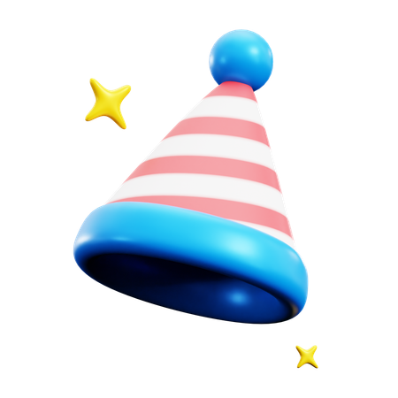 Sombrero de fiesta  3D Icon