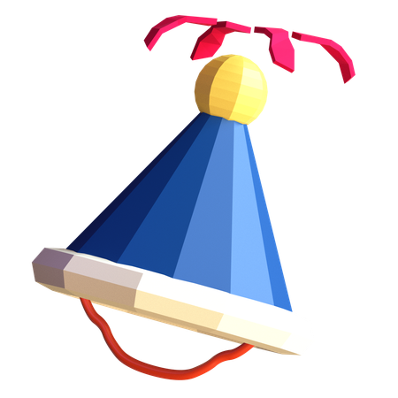 Sombrero de fiesta  3D Icon