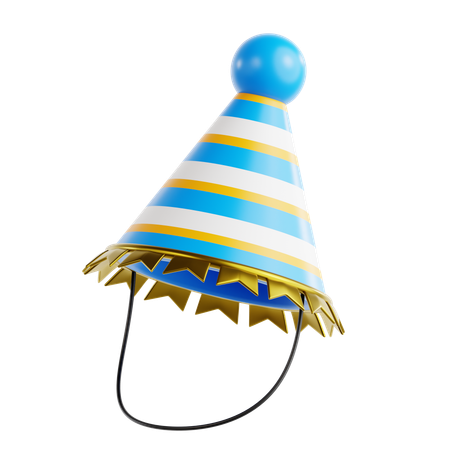 Sombrero de fiesta  3D Icon