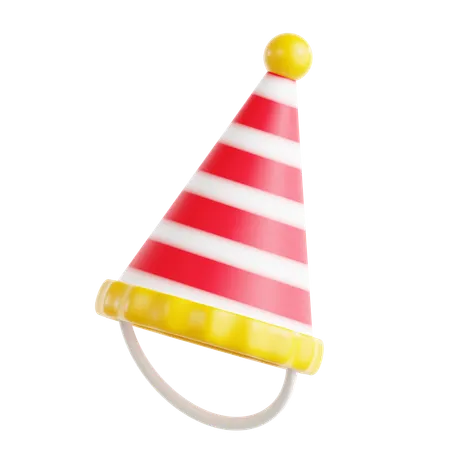 Sombrero de fiesta  3D Icon