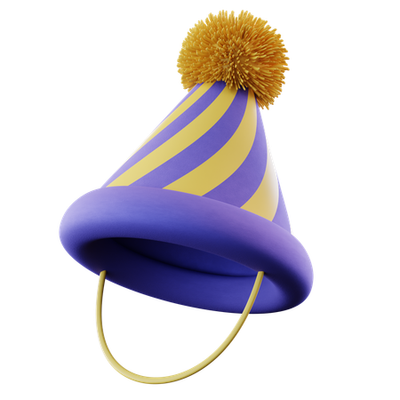 Sombrero de fiesta  3D Icon