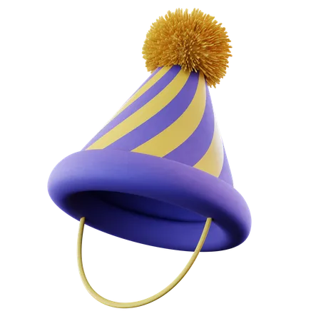 Sombrero de fiesta  3D Icon