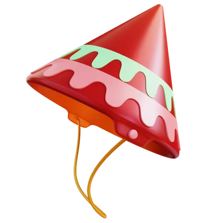 Sombrero de fiesta  3D Illustration