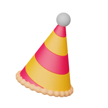 Sombrero de fiesta  3D Icon