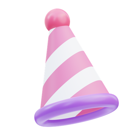 Sombrero de fiesta  3D Icon