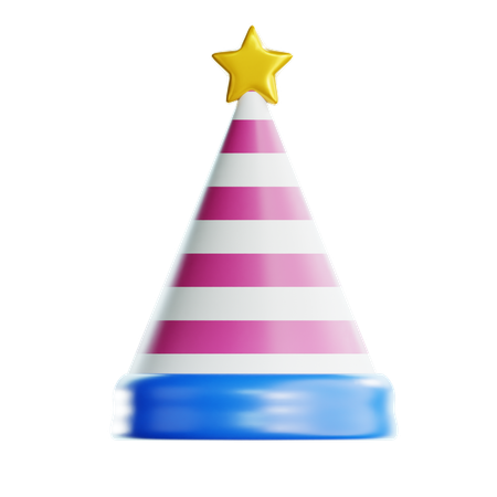 Sombrero de fiesta de año nuevo  3D Icon