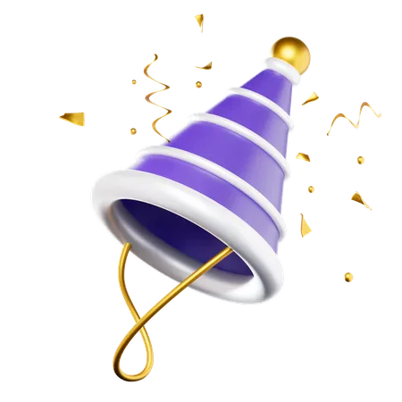 Sombrero de fiesta de celebración  3D Icon
