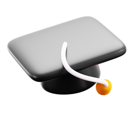 Sombrero de graduacion  3D Icon