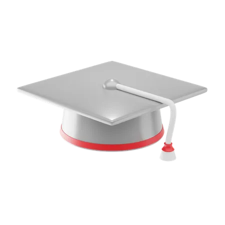 Sombrero de graduacion  3D Icon