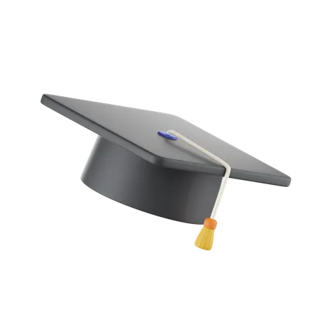 Sombrero de graduacion  3D Icon