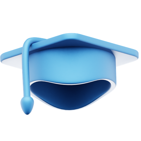 Sombrero de graduacion  3D Icon