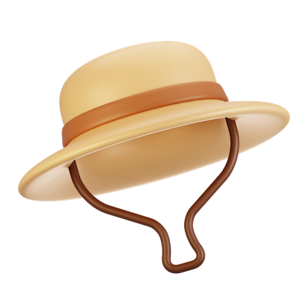 Sombrero de granjero  3D Icon