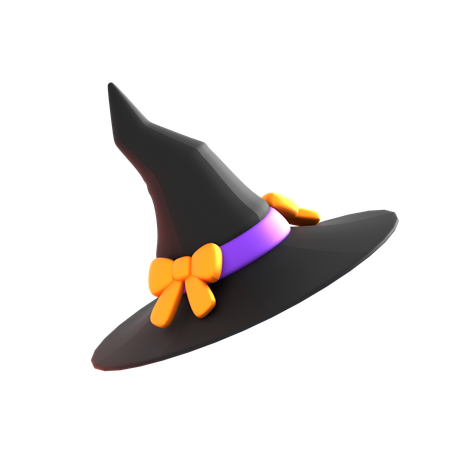 Sombrero de halloween  3D Icon