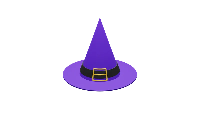Sombrero de halloween  3D Icon