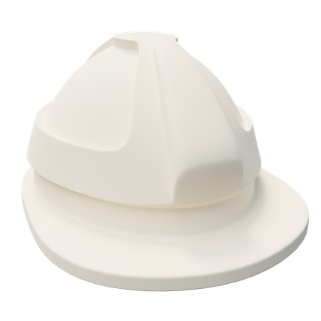 Sombrero de ingeniero  3D Icon