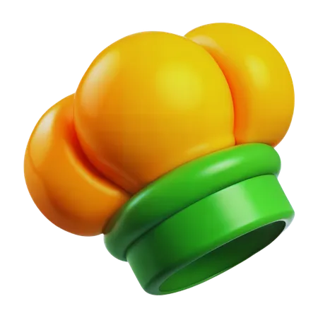 Sombrero de jefe  3D Icon