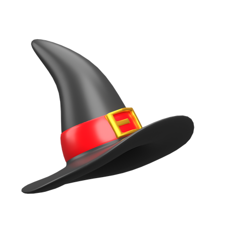 Sombrero de mago  3D Icon