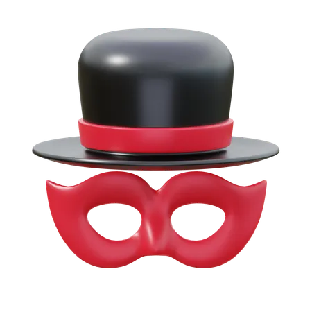 Sombrero de mago  3D Icon