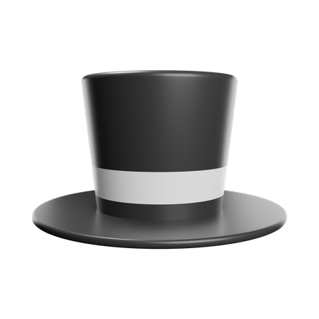 Sombrero de mago  3D Illustration