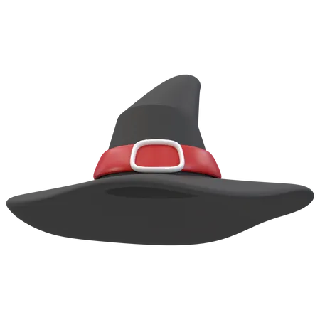 Sombrero de mago  3D Icon