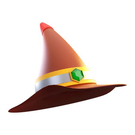 Sombrero de mago  3D Icon