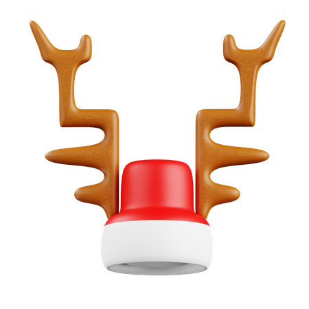 Gorro navideño  3D Icon