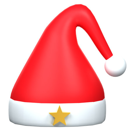 Gorro navideño  3D Icon