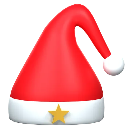 Gorro navideño  3D Icon