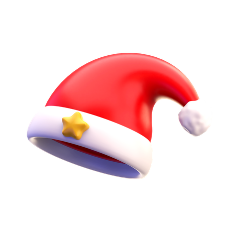 Gorro navideño  3D Icon