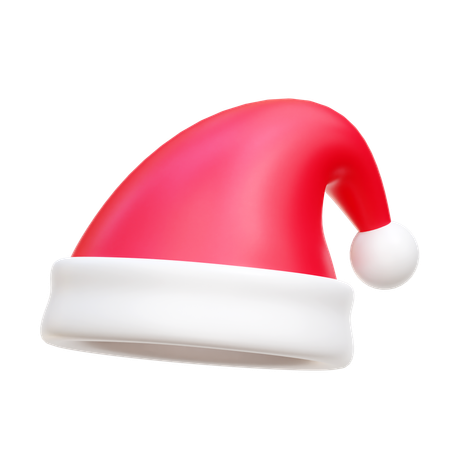 Gorro navideño  3D Icon