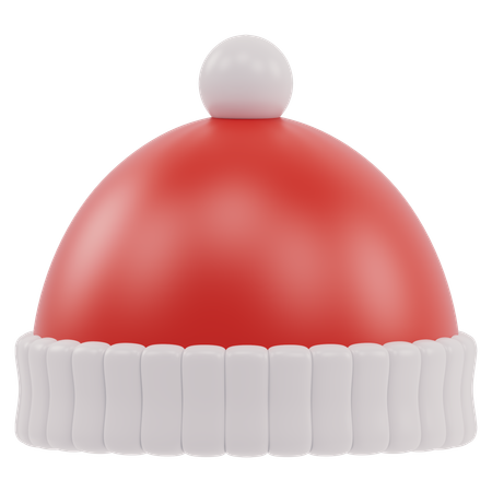 Gorro navideño  3D Icon