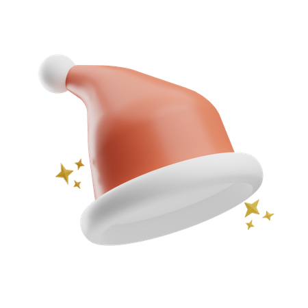 Gorro navideño  3D Icon