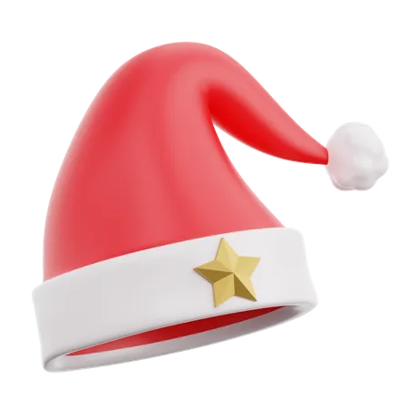 Gorro navideño  3D Icon
