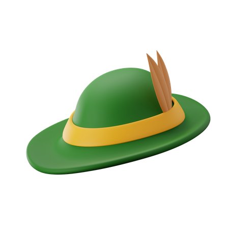 Sombrero de octubre  3D Icon