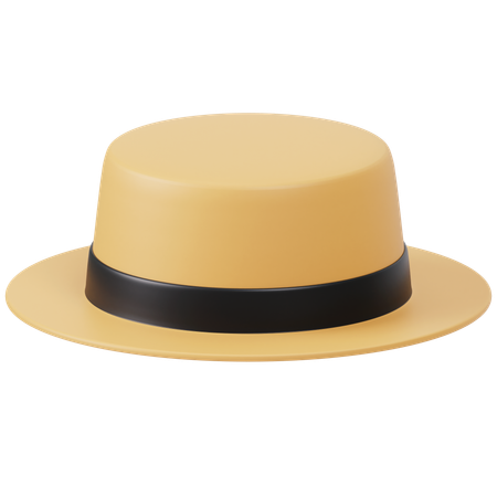 Sombrero de copa  3D Icon