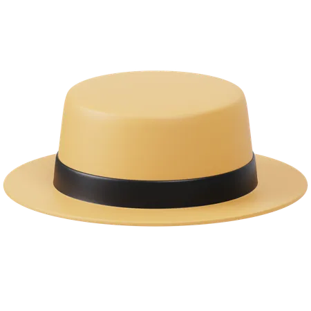 Sombrero de copa  3D Icon