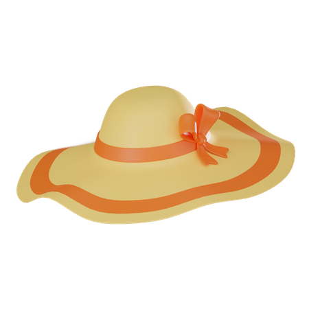 Sombrero de copa  3D Icon