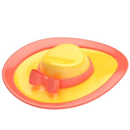 Sombrero de copa  3D Icon